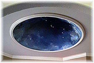 Fiber Optic Ceiling Domes