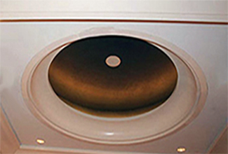 Recessed Lighted Ceiling Domes